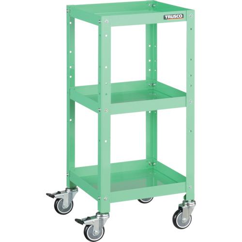 TRUSCO ( トラスコ中山 ) ツールワゴン ラビットワゴン 360X360 ウレタン車輪 ヤンググリーン ( RBW-833U YG )