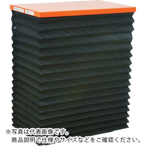 TRUSCO ( トラスコ中山 ) テーブルリフト 70kg 倍速タイプ 電動Bねじ式 200V 520×850mm 蛇腹付 ( HDL-W0758RTJ-22 )