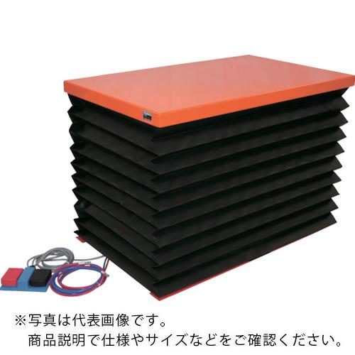 TRUSCO ( トラスコ中山 ) テーブルリフト500kg(電動BねじDC24V)650×950mm 蛇腹付 ( HDL-L5069VJ-D2 )