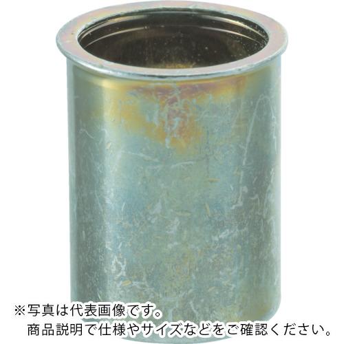 TRUSCO ( トラスコ中山 ) クリンプナット薄頭スチール 板厚3.5 M5X0.7 1000個入 ( TBNF-5M35S-C )