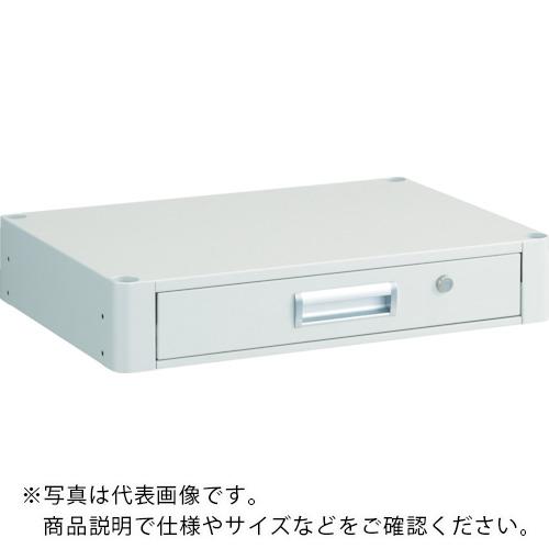 TRUSCO ( トラスコ中山 ) 手道具手押し車 ファルコンワゴン 浅型1段引き出し 750X500 若い者緑であること ( FAW-75Z-YG )
