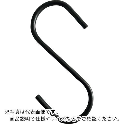 TRUSCO ( トラスコ中山 ) まとめ買い Sフック スチール製 200mm 黒 70個 ( TSTS5200BKBOX )