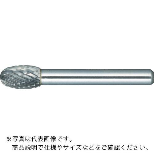 TRUSCO ( トラスコ中山 ) 超硬バー タマゴ型 Φ19X刃長25X軸6 アルミカット ( TA6C190 )