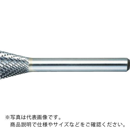 TRUSCO ( トラスコ中山 ) 超硬バー 逆テーパー型 Φ19X刃長16X軸6 シングルカット ( TB52C190S )