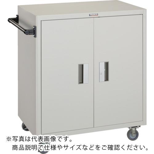 TRUSCO ( トラスコ中山 ) ツールワゴン 750X500XH880 扉付 ホワイト ( NTS-502N-W )|配管材料プロ トキワ