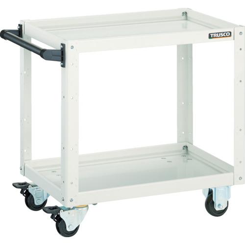 TRUSCO ( トラスコ中山 ) ツールワゴン イーグルワゴン 600X400XH600 ウレタン車輪 ホワイト ( EGW-662U-W )|配管材料プロ トキワ