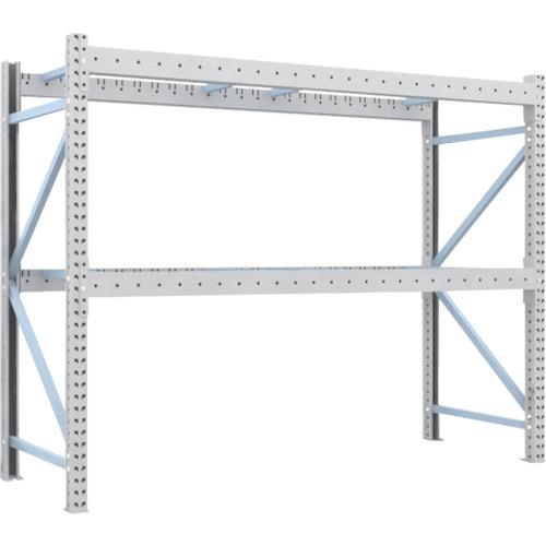 TRUSCO ( トラスコ中山 ) 重量パレットラック1トン2500×900×H2000 2段 単体 ( 1D-20B25-09-2 )