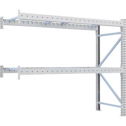 TRUSCO ( トラスコ中山 ) 重量パレットラック1トン2500×900×H2000 2段 連結 ( 1D-20B25-09-2B )