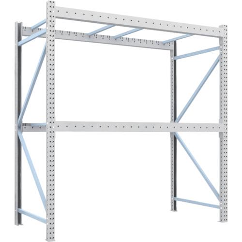 TRUSCO ( トラスコ中山 ) 重量パレットラック1トン2300×1100×H2500 2段 単体 ( 1D-25B23-11-2 )