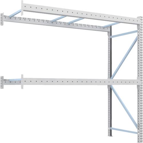 TRUSCO ( トラスコ中山 ) 重量パレットラック1トン2500×1000×H2500 2段 連結 ( 1D-25B25-10-2B )