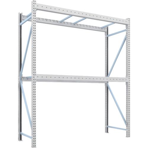 TRUSCO ( トラスコ中山 ) パレットラック1トン2500X900XH3000 2段 単体 ( 1D-30B25-09-2 )