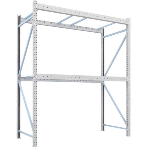 TRUSCO ( トラスコ中山 ) パレットラック2トン用2500X1100XH3000 2段 単体 ( 2D-30B25-11-2 )