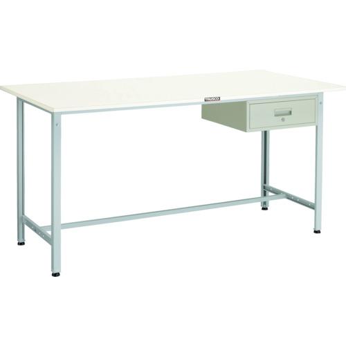 TRUSCO ( トラスコ中山 ) 軽荷重立作業台(300kg)HAE型 1800X900XH900 1段引出付 ホワイト色 ( HAE-1809F1 W )