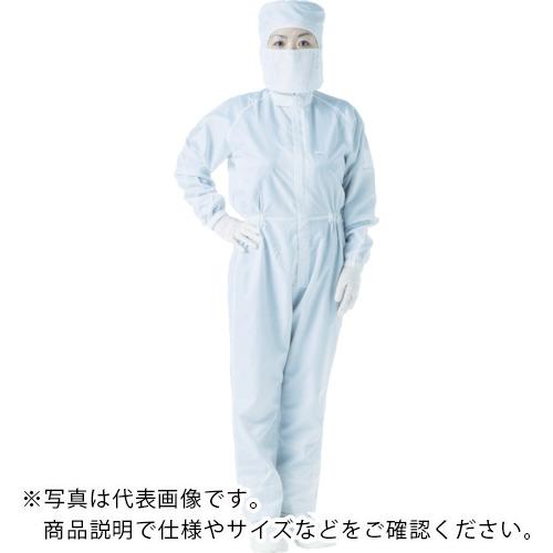 TRUSCO ( トラスコ中山 ) 制電糸グリッド仕様フード付つなぎ服 ホワイト 3L ( TCOGF-W-3L )