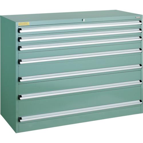 TRUSCO ( トラスコ中山 ) VE13S型キャビネット 1300X550XH1000 引出7段 ( VE13S-1002 )｜配管材料プロ トキワ