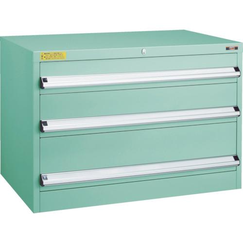 TRUSCO ( トラスコ中山 ) VE9S型中量収納家具 880X550XH600 抽き出し3段 ( VE9S-603 ) DIY・工具-その他