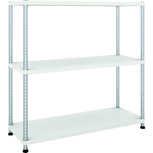 TRUSCO ( トラスコ中山 ) スチールラック フェニックスラック 1200X450 3段 W色 抗菌粉体塗装 ( PER-4443-W )