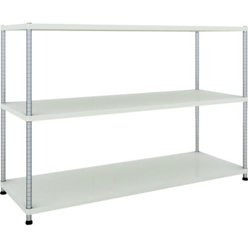 TRUSCO ( トラスコ中山 ) スチールラック フェニックスラック 1800X600 3段 W色 抗菌粉体塗装 ( PER-4663-W )
