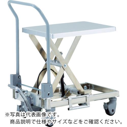 TRUSCO ( トラスコ中山 ) アルミハンドリフター60kg(足踏み油圧式)400×720 ( HLF-S60A )|配管材料プロ トキワ