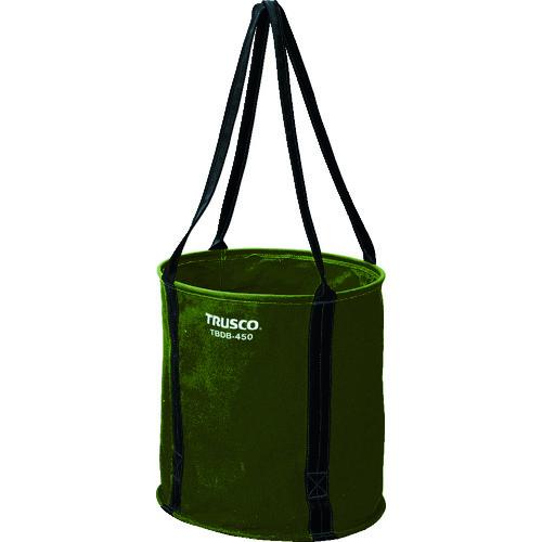 TRUSCO ( トラスコ中山 ) 大型電工用バケツ オリーブドラブ Φ450X450 ( TBDB-450-OD )
