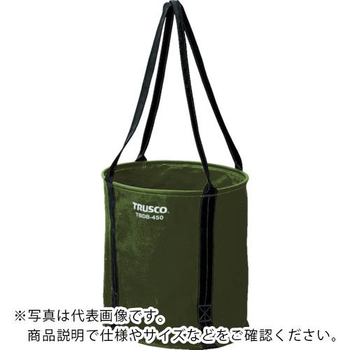 TRUSCO ( トラスコ中山 ) 大型電工用バケツ オリーブドラブ Φ500X500 ( TBDB-500-OD )|配管材料プロ トキワ