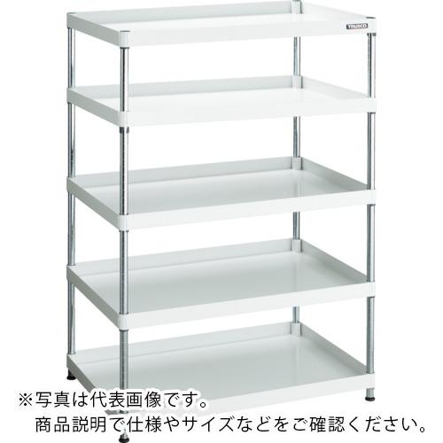 TRUSCO ( トラスコ中山 ) スチールラック フェニックスワゴンラック型 抗菌900X600 4段 ホワイト ( PEW-R1594-W )