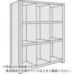TRUSCO ( トラスコ中山 ) スチールラック 軽量棚 縦仕切付 W875XD300X1200 3列3段 ネオグレー ( 43V-34 NG(ﾈｵｸﾞﾚｰ) )｜配管材料プロ トキワ
