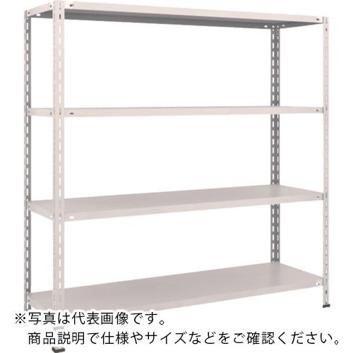 【SALE必要経費】TRUSCO ( トラスコ中山 ) スチール写真仕合わせ 軽さ棚 中棚雄捻子受け答え型1500X450X1500 4段 ネオ薄墨色 ( L55X-14 NG(ﾈｵｸﾞﾚｰ) )