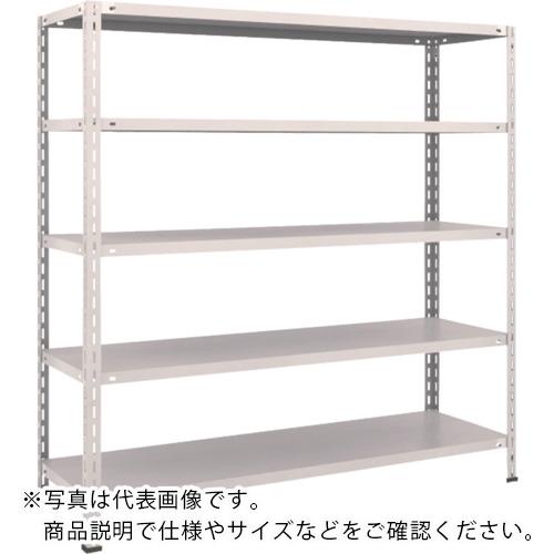 TRUSCO ( トラスコ中山 ) スチールラック 軽量棚 中棚ボルトレス型1500X450X1500 5段 ネオグレー ( L55X-15 NG(ﾈｵｸﾞﾚｰ) ) 19,017円