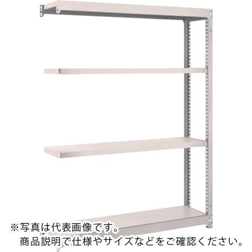 TRUSCO ( トラスコ中山 ) スチールラック M1.5型軽中量棚 1160×295×H1500 4段連結 ネオグレー ( M1.5-5434B NG(ﾈｵｸﾞﾚｰ) )