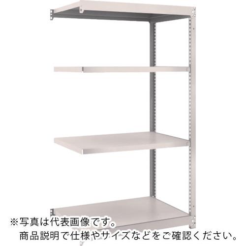 TRUSCO ( トラスコ中山 ) スチールラック M1.5型軽中量棚 860×595×H1500 4段連結 ネオグレー ( M1.5-5364B NG(ﾈｵｸﾞﾚｰ) )