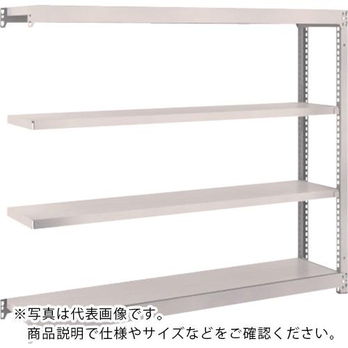 TRUSCO ( トラスコ中山 ) スチールラック M1.5型軽中量棚 1460×295×H1200 4段連結 ネオグレー ( M1.5-4534B NG(ネオグレー) )|配管材料プロ トキワ