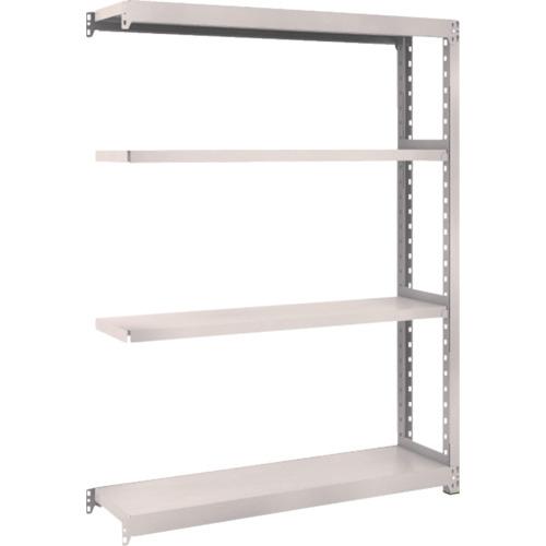 TRUSCO ( トラスコ中山 ) スチールラック M2型軽中量棚 1160×300×H1500 4段 連結 ネオグレー ( M2-5434B NG(ﾈｵｸﾞﾚｰ) )