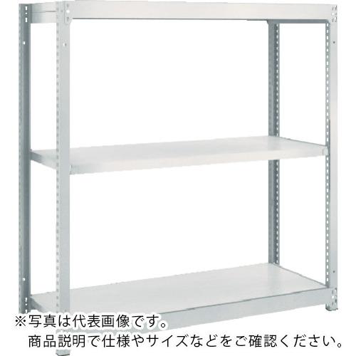 TRUSCO ( トラスコ中山 ) スチールラック M1.5型軽中量棚 1460X595XH1200 3段単体 ネオグレー ( M1.5-4563 NG(ネオグレー) )|配管材料プロ トキワ