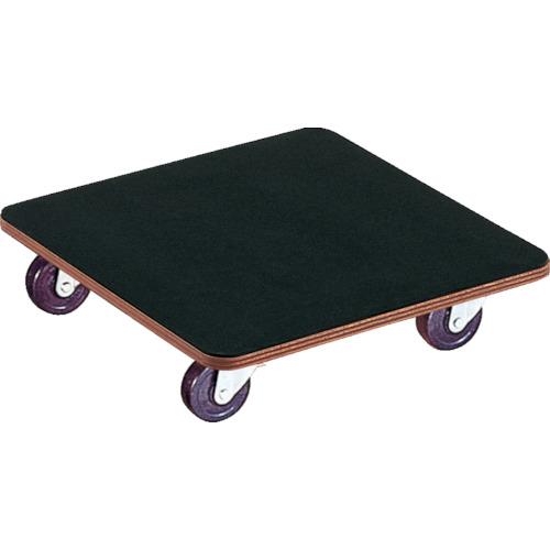 TRUSCO ( トラスコ中山 ) 合わせ板平台車プティカルゴ 450X450 天然ゴム張り 天然ゴム車 ( PCG-4545G (ｺﾞﾑﾊﾞﾝﾂｷ ｺﾞﾑｼｬ) )