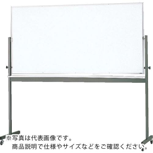 【SALE価格】TRUSCO ( トラスコ中山 ) 回転ボード 両面仕様 白X白暗線 900X1800 ( RG-304A (1800X900)ﾎﾜｲﾄ&ﾎﾜｲﾄ )