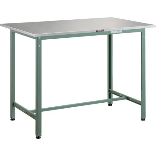 TRUSCO ( トラスコ中山 ) 軽荷重立作業台(300kg)HAE型 900X600XH900 ステンレス張り グリーン色 ( HAE-0960SUS (ステンレスバリ)(SUS304) )|配管材料プロ トキワ