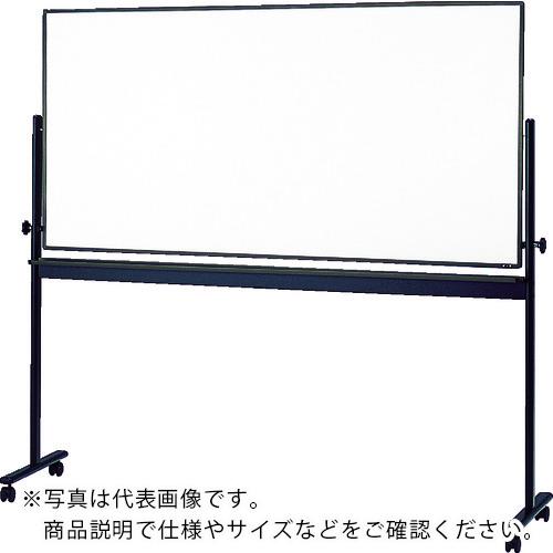 TRUSCO ( トラスコ中山 ) 回転ボード 両面仕様 白X白暗線 900X1200 ブロンズ枠 ( WRG-314SA-BL )｜配管材料プロ トキワ