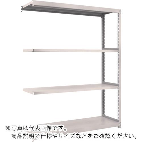 TRUSCO ( トラスコ中山 ) スチールラック M2型軽中量棚 1460X450XH2100 4段 連結 ネオグレー ( M2-7544B NG(ﾈｵｸﾞﾚｰ) )