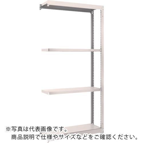 TRUSCO ( トラスコ中山 ) スチールラック M1.5型軽中量棚 860X595XH2100 4段連結 ネオグレー ( M1.5-7364B NG(ﾈｵｸﾞﾚｰ) )