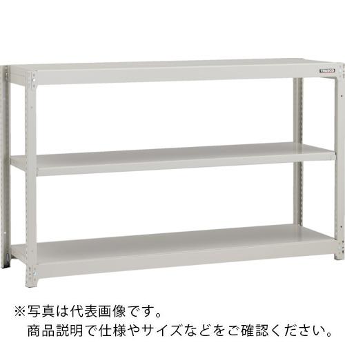 TRUSCO ( トラスコ中山 ) スチールラック M1.5型軽中量棚 1760X595XH900 3段単体 ネオグレー ( M1.5-3663 NG(ﾈｵｸﾞﾚｰ) )