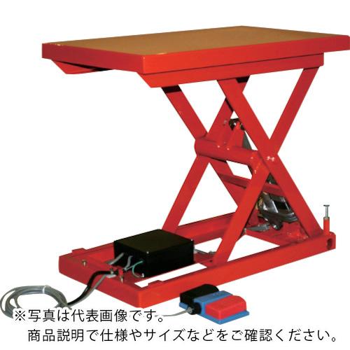 TRUSCO ( トラスコ中山 ) テーブルリフト250kg 電動Bねじ式 DC48V 800×1050 ( HDL-L25810V-D4 )
