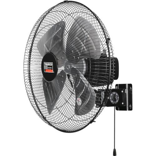 TRUSCO ( トラスコ中山 ) 全閉式工場扇 ジェネラルファン 壁掛けタイプ アルミハネ ブラック ( TFBA-45W-BK )