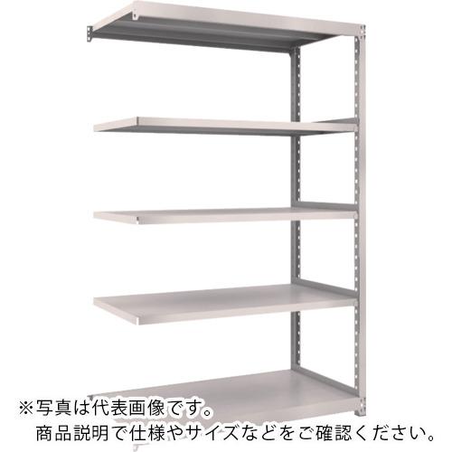 【SALE通貨価値】TRUSCO ( トラスコ中山 ) スチール写真仕合わせ M2型軽中量棚 1160×880×H1800 5段 繋ぎ合わせる ネオ薄墨色 ( M2-6495B )