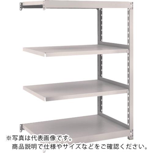 TRUSCO ( トラスコ中山 ) スチール写真仕合わせ M2型軽中量棚 860×880×H1200 4段 かかわり合い ネオ薄墨色 ( M2-4394B )