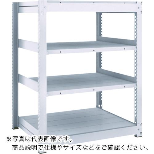 TRUSCO ( トラスコ中山 ) TUG型中量ボルトレス棚 300kg 単体型 1855×476×H1200 4段 ( TUG300-46S-4 )