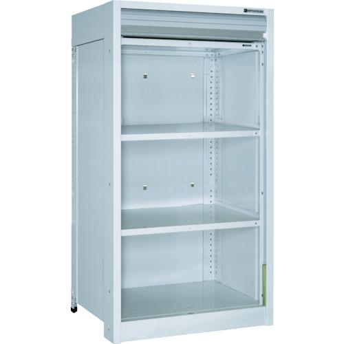 【SALE必要経費】TRUSCO ( トラスコ中山 ) 軽中量棚150型 シャッター付棚900×300×H1200 4段 ( TLA43K-24MC )