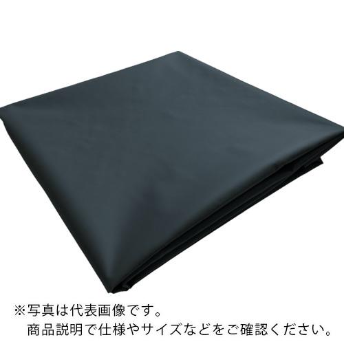 TRUSCO ( トラスコ中山 ) ターポリンシート 黒いこと 1800X3600 0.35粍厚 ( TPS1836-BK )
