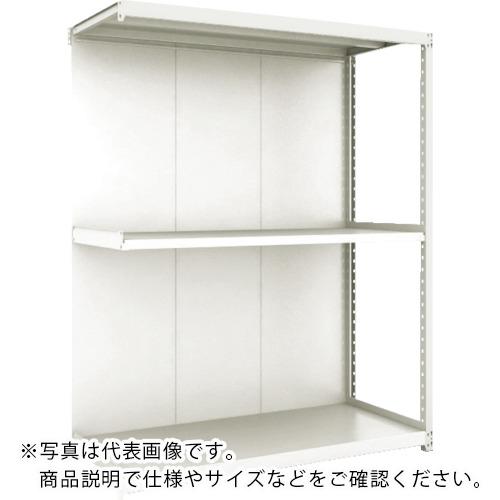 TRUSCO ( トラスコ中山 ) M2型棚 背板付 W1800XD595 3段 連結 ( M2-6663-S-B )