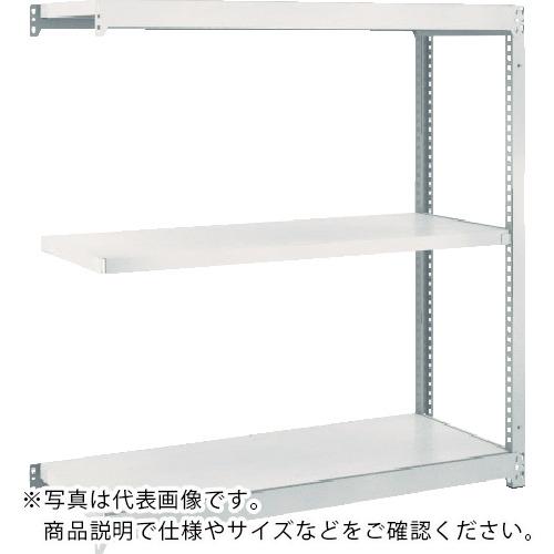 TRUSCO ( トラスコ中山 ) スチールラック M1.5型軽中量棚 1460X445XH1500 3段連結 ネオグレー ( M1.5-5543B NG(ﾈｵｸﾞﾚｰ) )
